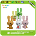 Red Long Ears Rabbit  Shaped Eraser ,Cute school stationery